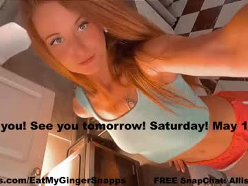 girl Sex Cam Shows with eatmygingersnapps